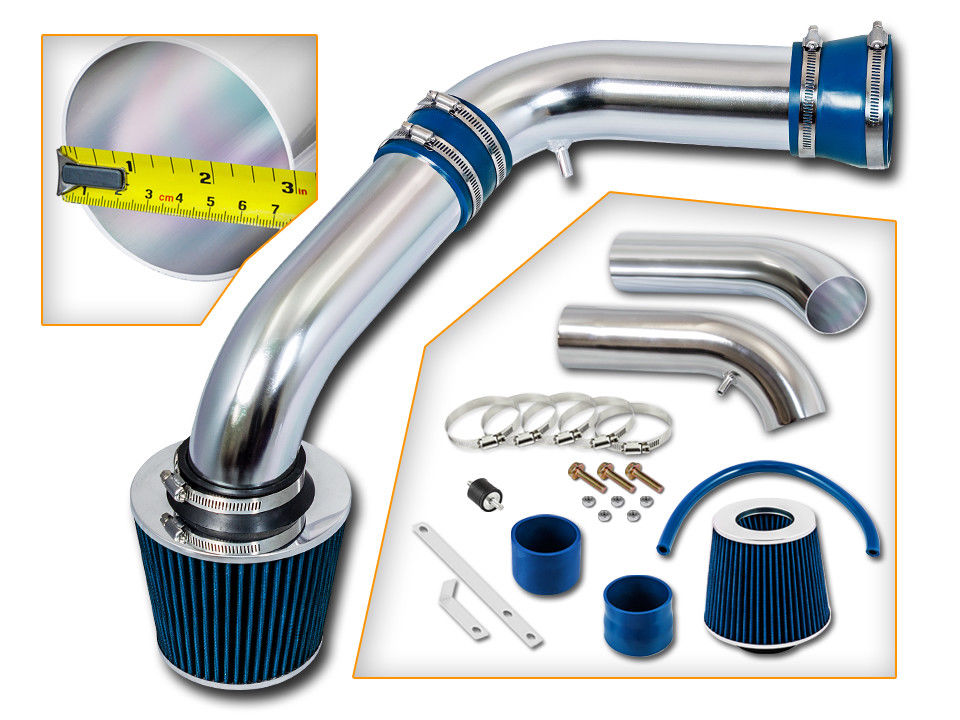 3SP Polished Short Intake System 02-08 Dodge Ram 3.7L V6